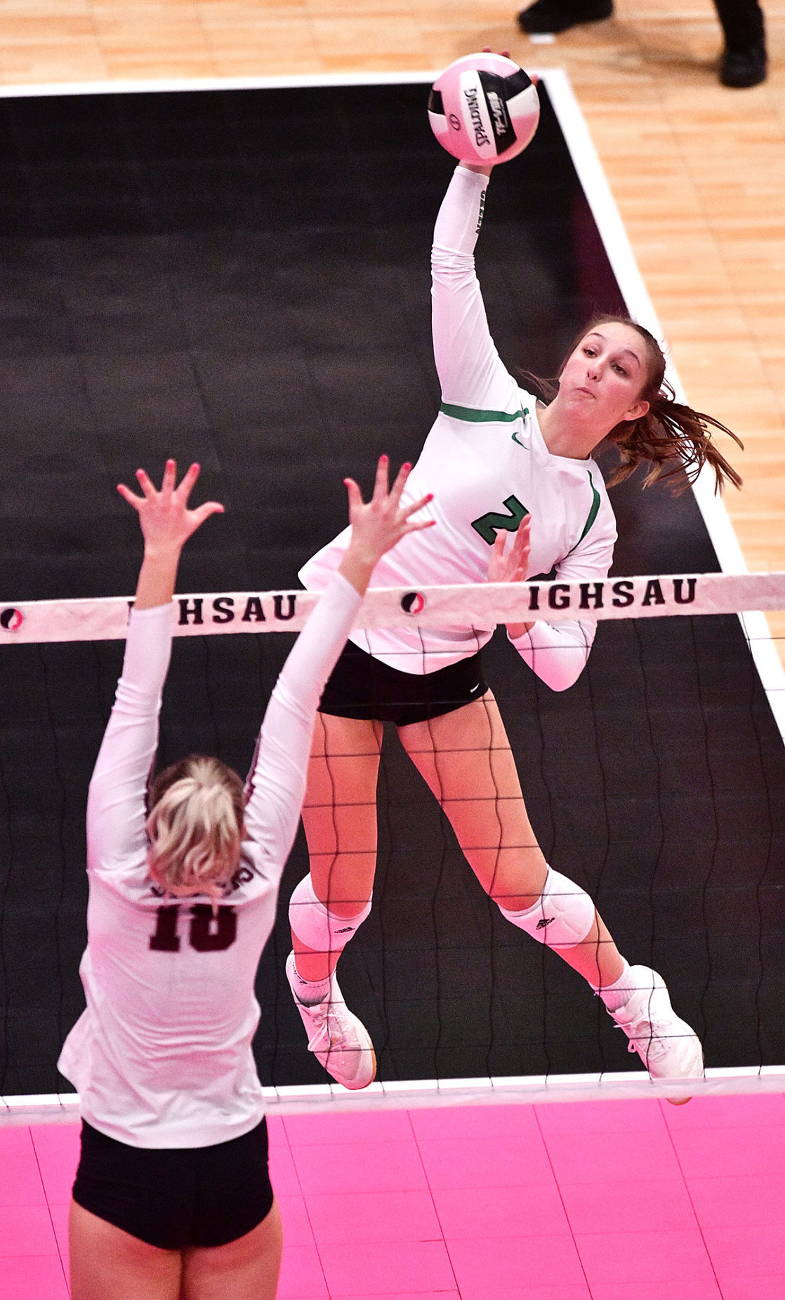 Osage vs Grundy Center state volleyball